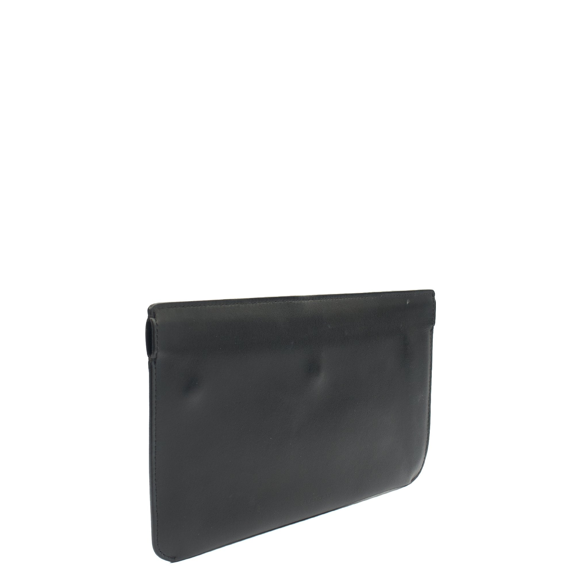 Burberry Cross Body Belt Bag  in Black, Leather
