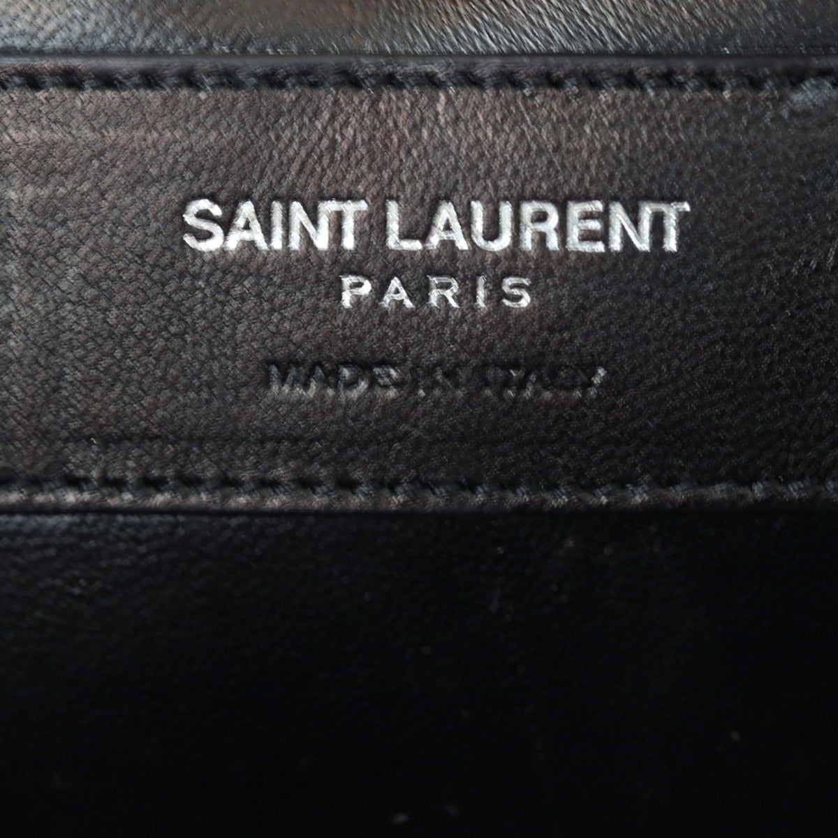 Saint Laurent Kate Tassel Chain Bag Medium Croc-Embossed