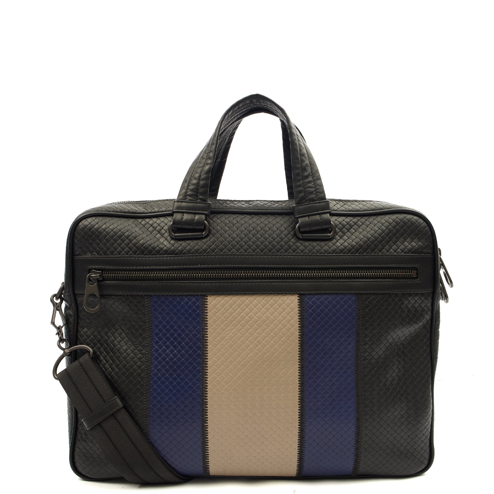 Bottega Veneta Tote Briefcase in Multi, Intrecciato Nappa