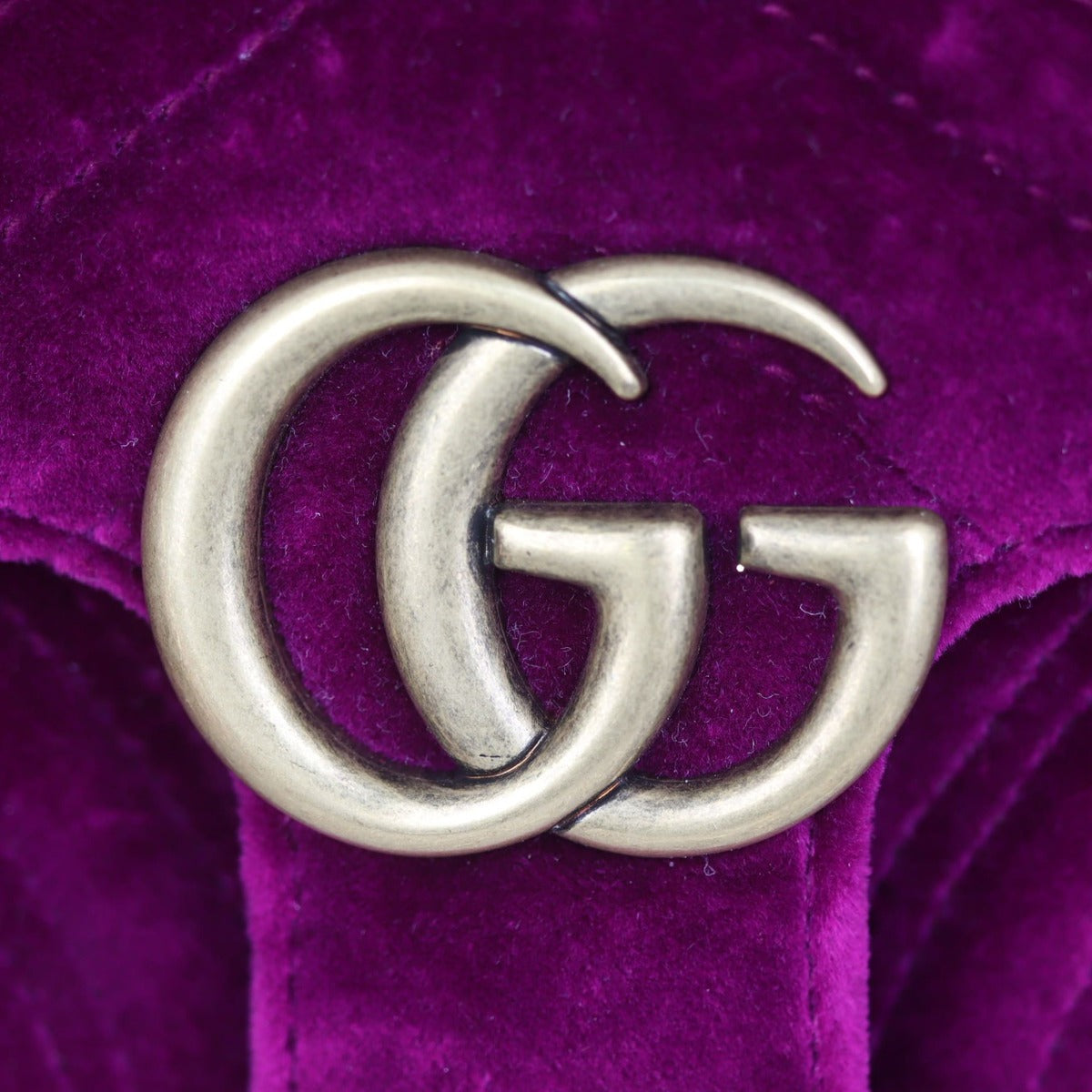 Gucci GG Marmont Velvet Mini Shoulder Bag