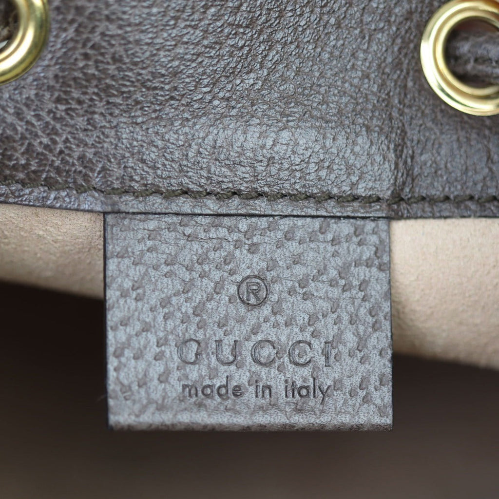 Gucci GG Supreme Ophidia Mini Bucket Bag