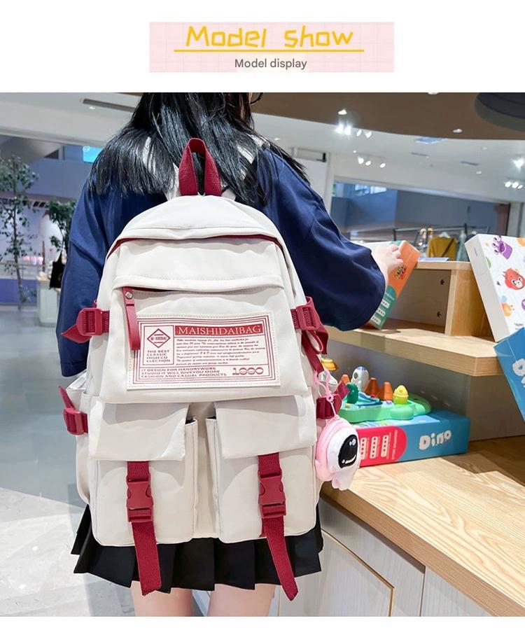 New Fashionable Backpack for Junior High School Students, College Students, Girls ZK411