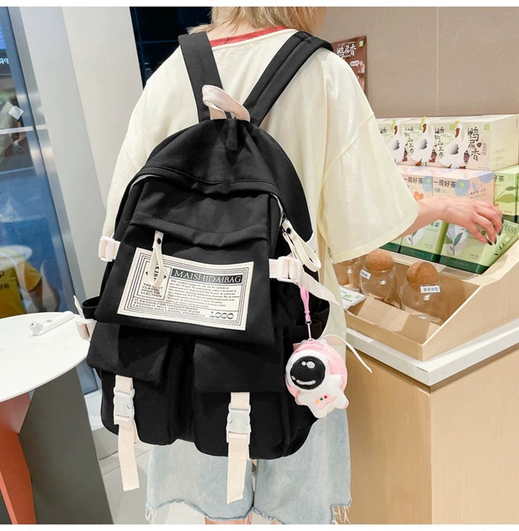 New Fashionable Backpack for Junior High School Students, College Students, Girls ZK411