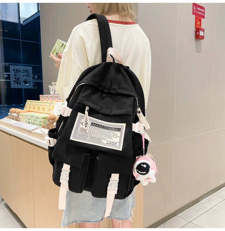 New Fashionable Backpack for Junior High School Students, College Students, Girls ZK411