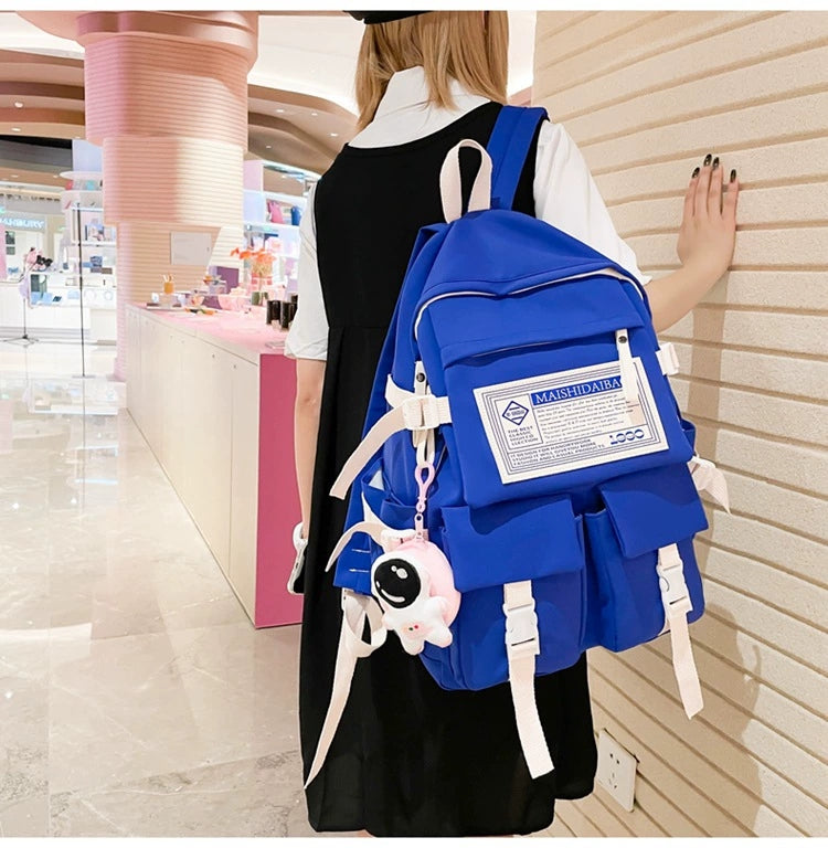 New Fashionable Backpack for Junior High School Students, College Students, Girls ZK411