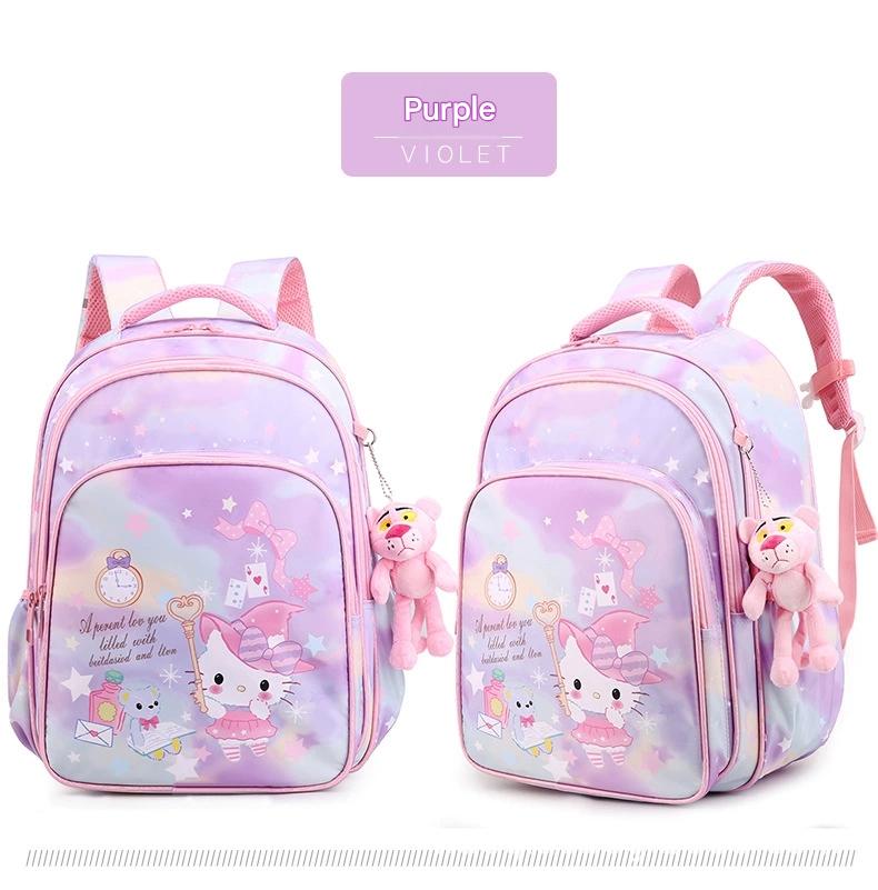Pink Cartoon Kids Backpack with Fairy Tale Design MJ14