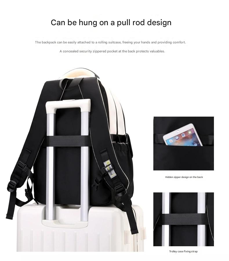 Kids' School Backpack without KeyChain - Cute  Plaid Design for Girls ZK402 ( Best For Playgroup to 4th Class)