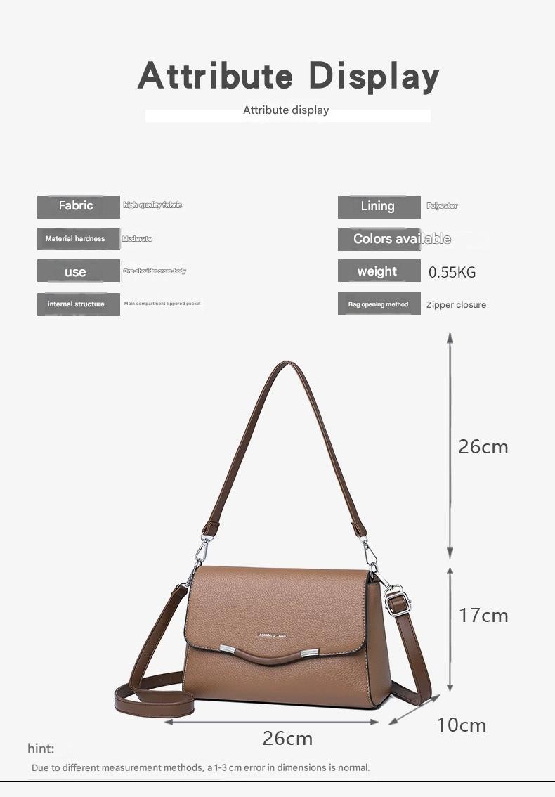New Fashion Elegant Women's Shoulder Crossbody Bag 851-9908