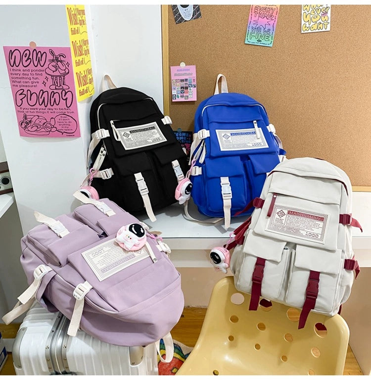 New Fashionable Backpack for Junior High School Students, College Students, Girls ZK411