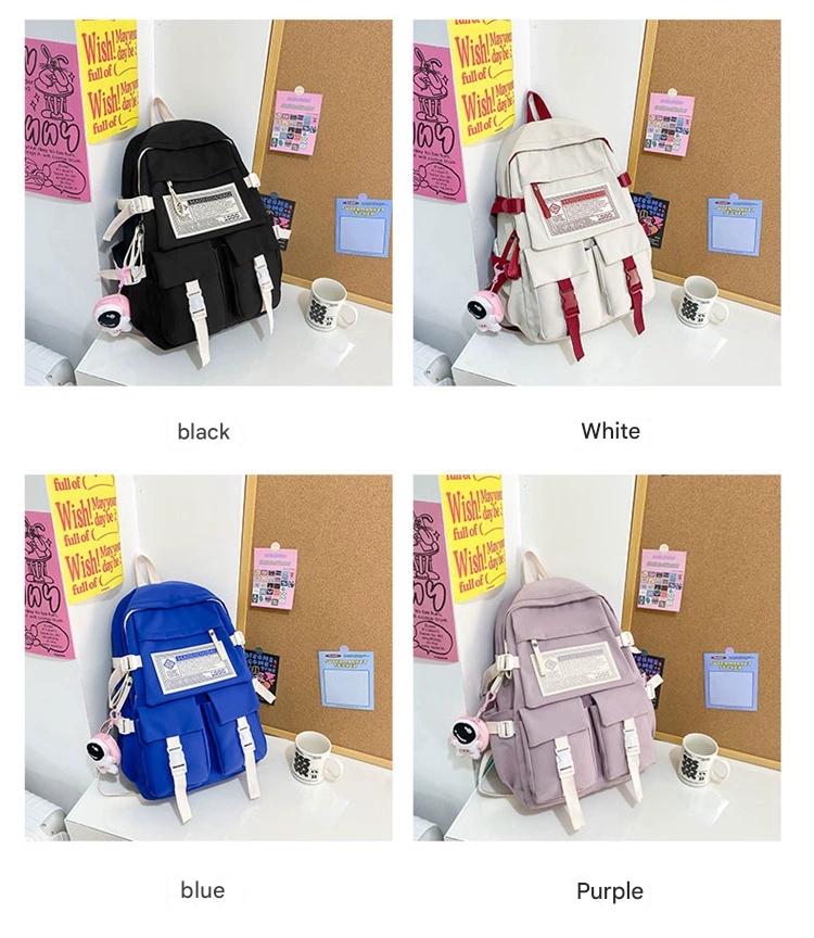 New Fashionable Backpack for Junior High School Students, College Students, Girls ZK411