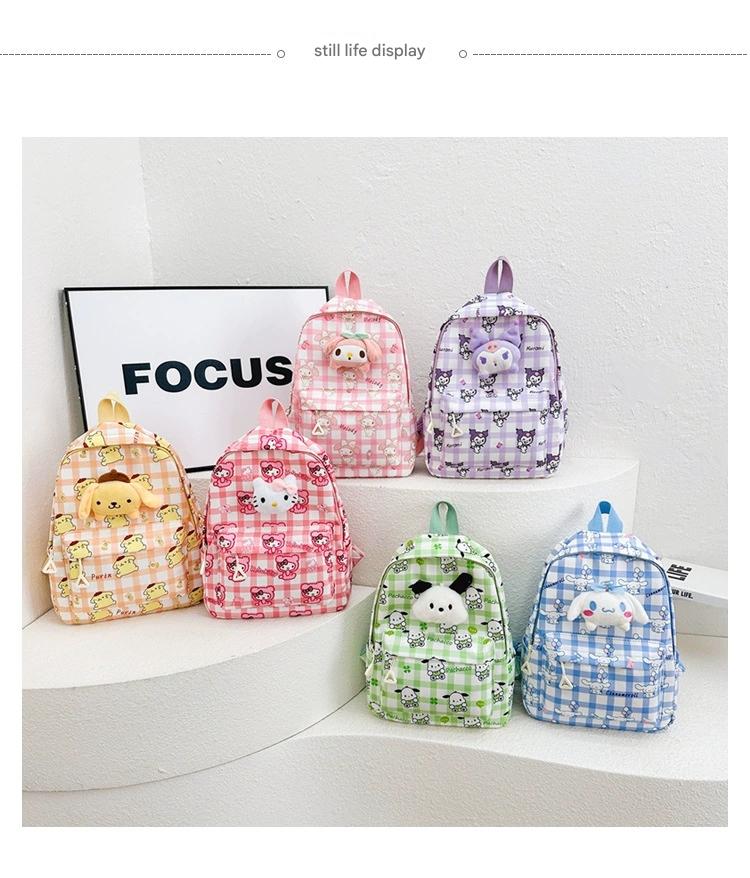 New Children's Bag Cartoon Oxford Cloth Shoulder Bag Fashion Doll Baby Bag For Nursery, Kg And One Class ZK418