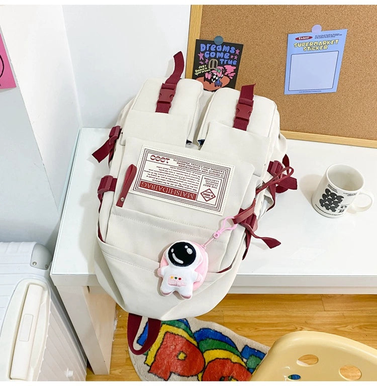 New Fashionable Backpack for Junior High School Students, College Students, Girls ZK411