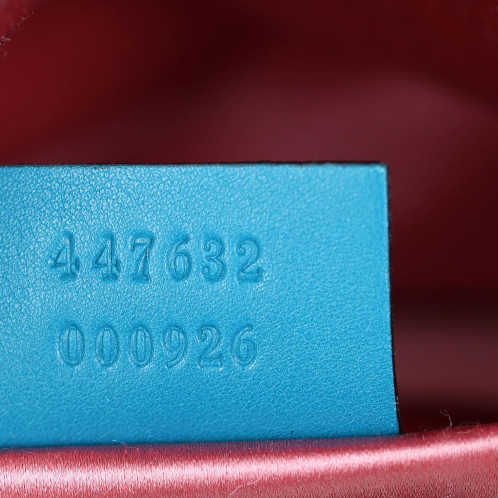 Gucci GG Marmont Velvet Small Camera Bag