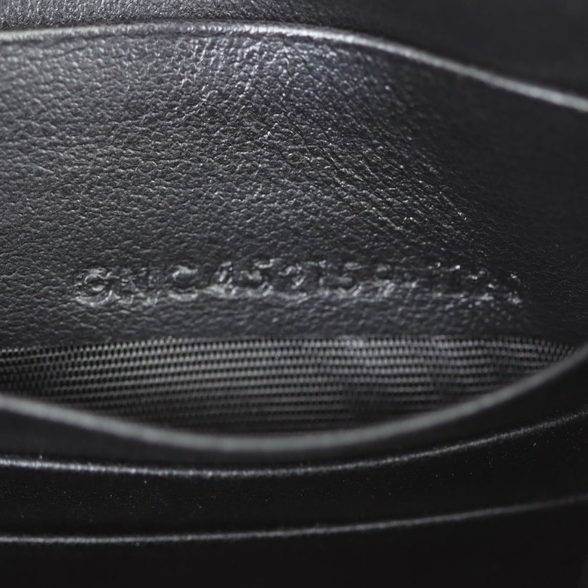 Saint Laurent Kate Tassel Chain Wallet Croc-Embossed